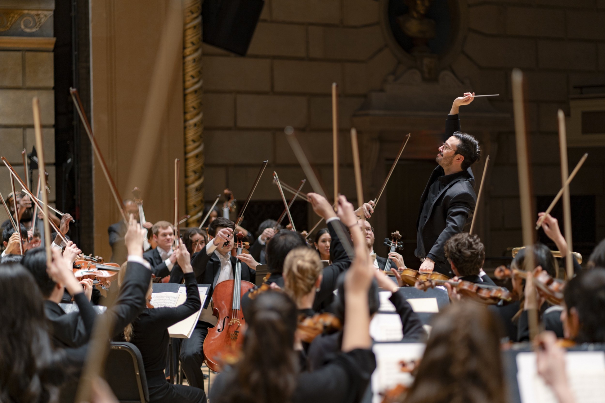 Austin Chanu conducting